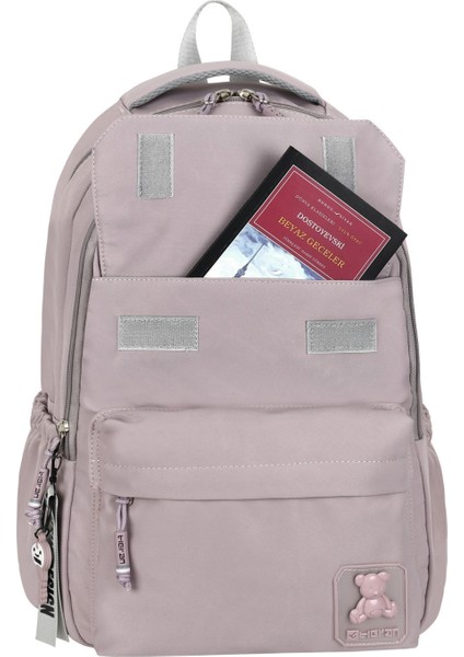 Su Itici Terletmez Kumaş Lise ve Ortaokul Unisex Sırt Çantası Günlük Çanta Özel Kumaş Baskılı