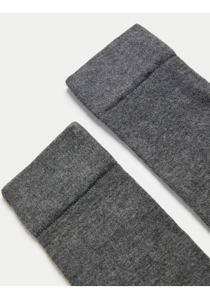 2'li Yumuşak Dokulu Diz Altı Çorap Seti fiyatları