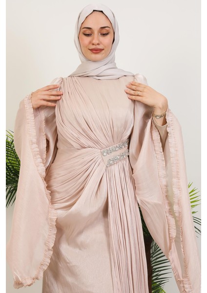 Lena Yoryo Abiye Bej indirimleri