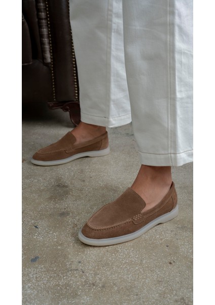 Elroy Camel Süet Hakiki Deri MAKOSEN