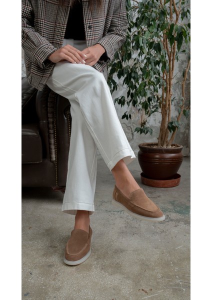 Elroy Camel Süet Hakiki Deri MAKOSEN modelleri