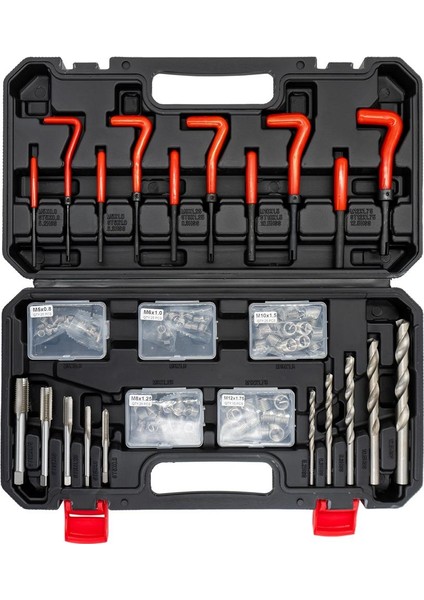 6394 Helicoil Seti Vida Diş Tamir Takımı 131 Parça (Plastik Kutu) fırsatları