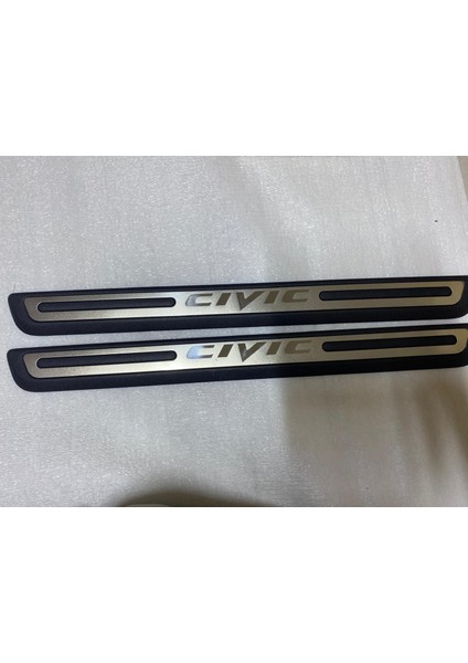 Cıvıc 4d Kapı Eşik Nikelaj Siyah