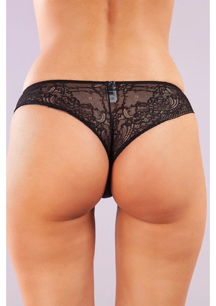 Golshan Gala Mini String, Kadın Dantelli Siyah Külot fiyatları