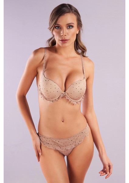 Golshan Galiana String, Kadın Tül Transparan Ten String Külot fırsatları