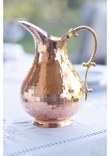 Bakır Sürahi Çekiç Dövme Ördek Model Bakır Renk fiyatları