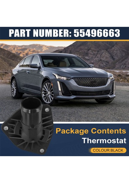Chevrolet Cadillac Buick 55496663 Için Araba Soğutma Sistemi Motor Soğutma Termostatı Yeni Yüksek Kaliteli Araba Aksesuarları (Yurt Dışından) fırsatları