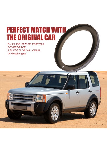 Land Rover Discovery 3, Lr3, 4, Lr4, 5, Lr5 Jaguar Xj, Xf Arka Yağ Keçesi Için Krank Mili Zamanlama Tekerleği JDE12073, LR005254, LR035564 (Yurt Dışından) indirimleri