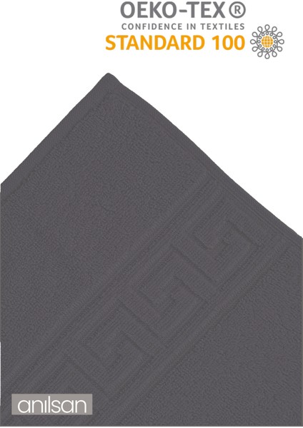 2'li Antrasit Greek El Havlusu - 50x90 Cm, 225 Gr, %100 Pamuk, Spa Ve Otel Havlusu, Günlük Kullanıma Uygun modelleri