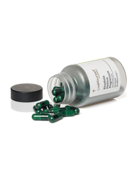 Rodiola Melissa & Magnezyum Içeren Bitkisel Takviye | 60 Kapsül indirimleri