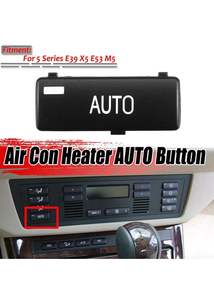 Bmw 5 Serisi E39 X5 E53 M5 Için Araç Klima Kontrol Paneli Hava Kontrol Isıtıcısı Hava Otomatik Düğmesi Yedek Anahtar Kapakları (Yurt Dışından) fiyatları