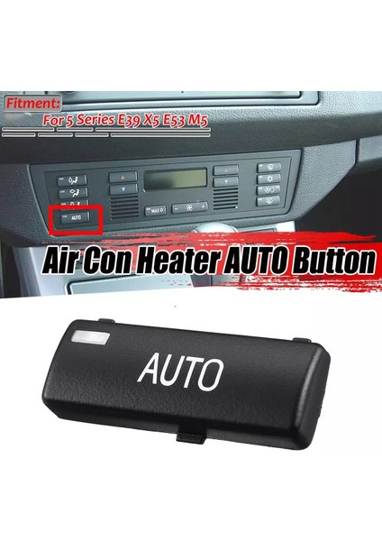Bmw 5 Serisi E39 X5 E53 M5 Için Araç Klima Kontrol Paneli Hava Kontrol Isıtıcısı Hava Otomatik Düğmesi Yedek Anahtar Kapakları (Yurt Dışından) modelleri