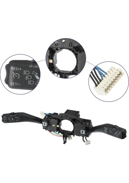 5K0953513S Vw Touran Golf Plus Mk6 Caddy Octavia Superb Için Seyir Kontrolü Dönüş Sinyali Silecek Kombinasyon Anahtarı (Yurt Dışından) fiyatları