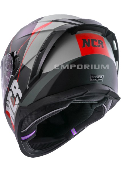 Stream Full Face Siyah Vizörlü Kapalı Kask (Ece-06) modelleri