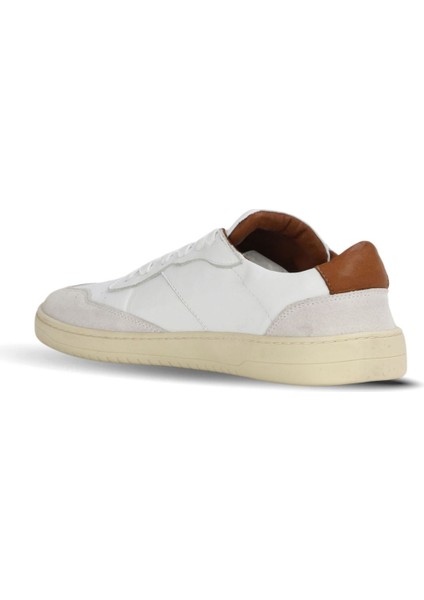 Beyaz Deri-Süet Erkek Spor Ayakkabı 16MA8247 16MA8247 fırsatları