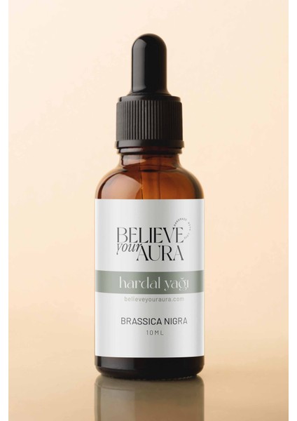 Hardal Yağı - %100 Saf ve Doğal Cilt ve Saç Bakım ve Masaj Yağı - Mustard Oil - 10 ml