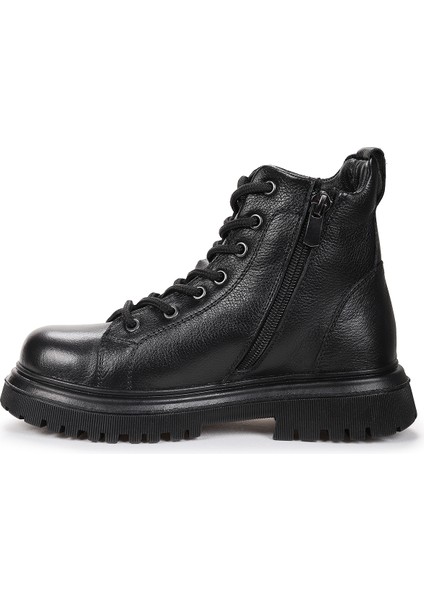 Rita %100 Deri Fermuarlı Kız Çocuk Bot Ayakkabı fırsatları