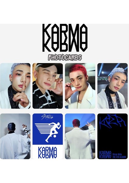 Stray Kıds Hyunjin '' Karma '' Photocards Set