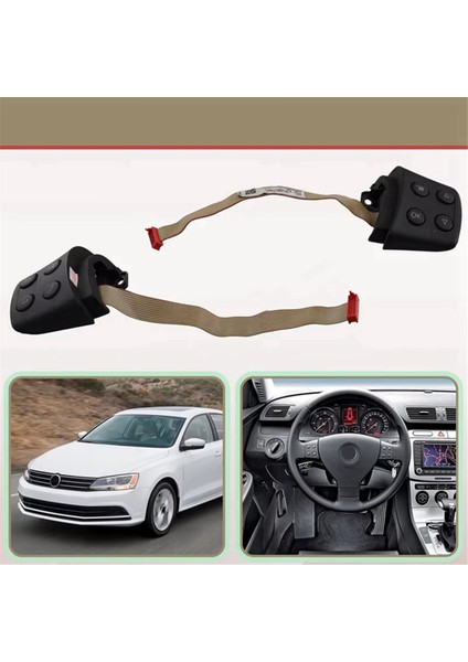 Vw Jetta Golf Mk5 Passat B6 Tiguan 1K0959538F Sağ Çok Fonksiyonlu Direksiyon Simidi Kontrol Düğmesi (Yurt Dışından) fırsatları