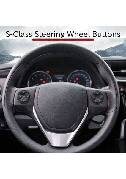 Mercedes-Benz W221 S-Serisi S280 S300 S350 S400 Siyah Için Çok Fonksiyonlu Direksiyon Simidi Düğmesi (Yurt Dışından) modelleri