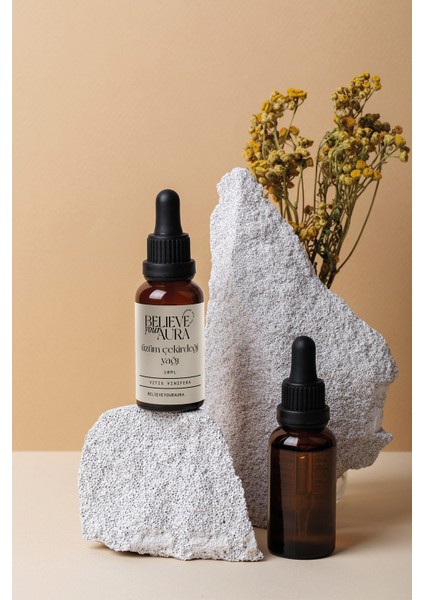 Üzüm Çekirdeği Yağı - %100 Saf ve Doğal Leke Karşıtı Cilt ve Saç Bakım Yağı - Grapeseed Oil - 10 ml indirimleri