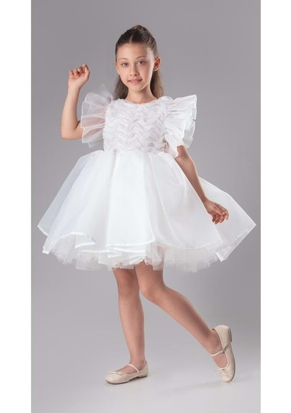 Maronia Kız Çocuk Prenses Model Abiye Elbise - M00746 modelleri