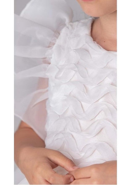 Maronia Kız Çocuk Prenses Model Abiye Elbise - M00746 indirimleri