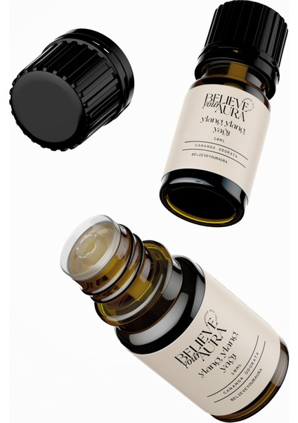 Ylang Ylang Yağı %100 Saf ve Doğal Cilt ve Saç Bakım Yağı - 10 ml