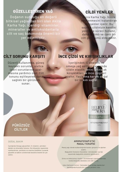 Akiri Karha Yağı - %100 Saf ve Doğal Cilt ve Saç Bakım Aromaterapi Yağı - Akira Karha Oil - 10 ml modelleri