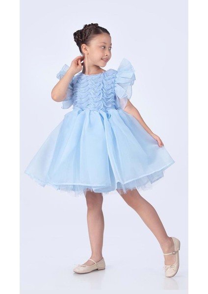Maronia Kız Çocuk Prenses Model Abiye Elbise - M00746 fiyatları