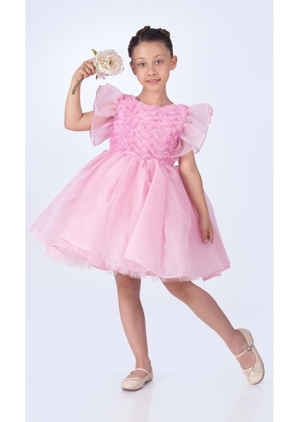 Maronia Kız Çocuk Prenses Model Abiye Elbise - M00746 modelleri