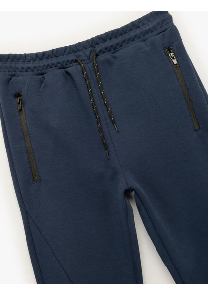 Pamuklu Cepli Fermuarlı Jogger Eşofman Altı modelleri