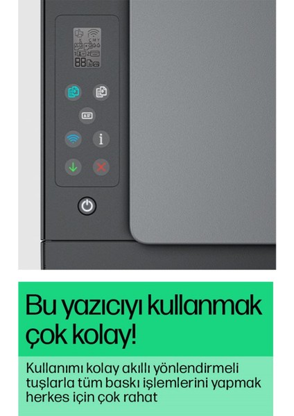 Smart Tank Wi-Fi + Tarayıcı + Fotokopi Renki Çok Fonksiyonlu Tanklı Mürekkep Püskürtmeli Yazıcı, 581 4A8D4A