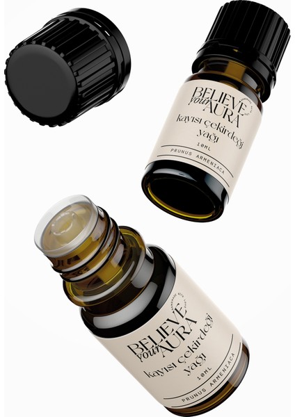 Kayısı Çekirdeği Yağı - %100 Saf ve Doğal Cilt ve Saç Bakım Yağı - Apricot Kernel Oil- 10 ml