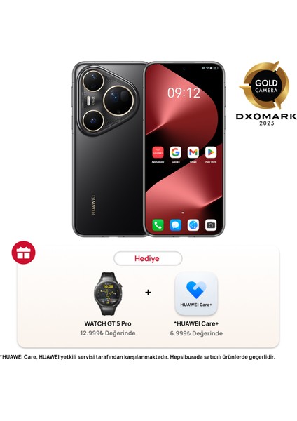Pura 80 Ultra 512GB 16GB Ram (Huawei Türkiye Garantili) Siyah Altın modelleri