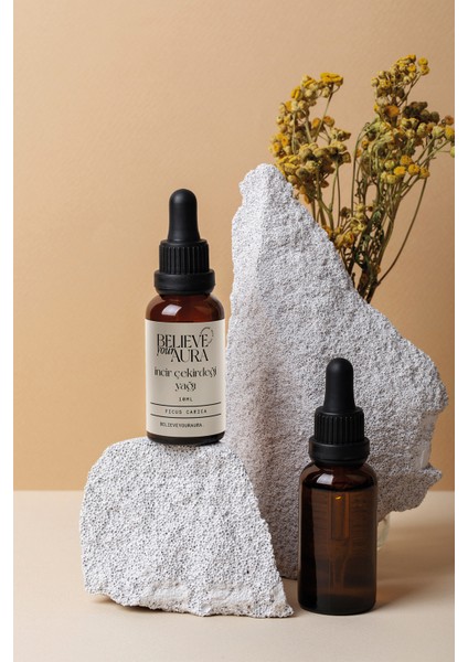 Incir Çekirdeği Yağı - %100 Saf ve Doğal Onarıcı Canlandırıcı Cilt ve Saç Bakım Yağı - 10 ml fırsatları