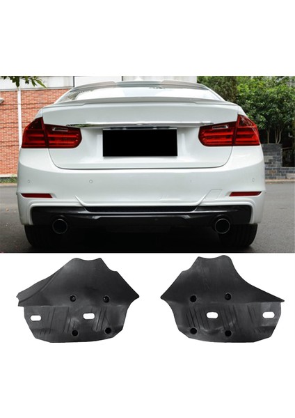 Bmw F20 F21 F22 F35 F30 F32 F33 12-15 33326796137 33326796138 Için 1 Çift Araç Arka Alt Salıncak Sıçrama Kalkanı Kapağı (Yurt Dışından) indirimleri
