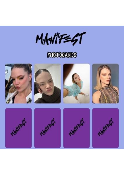 Manıfest '' Esin '' Photocards Set 2