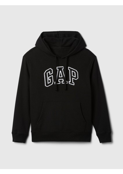 Kadın Siyah Gap Logo Fleece Sweatshirt fiyatları