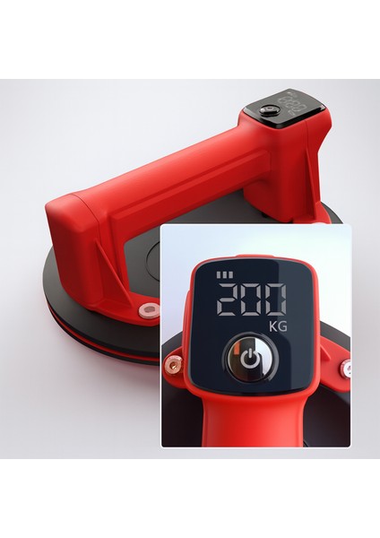 220 kg Süper Güçlü Vakumlu Vantuz – Dijital Emiş Göstergeli, Cam & Mermer & Seramik Taşıma Için fiyatları