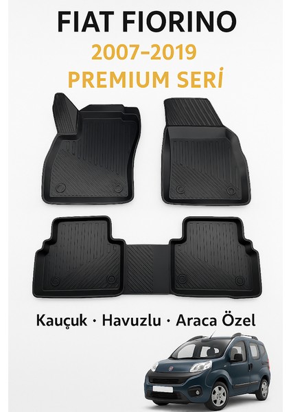 Fiat Fiorino 2007–2019 Benzinli / Dizel 3D Havuzlu Oto Paspas fiyatları