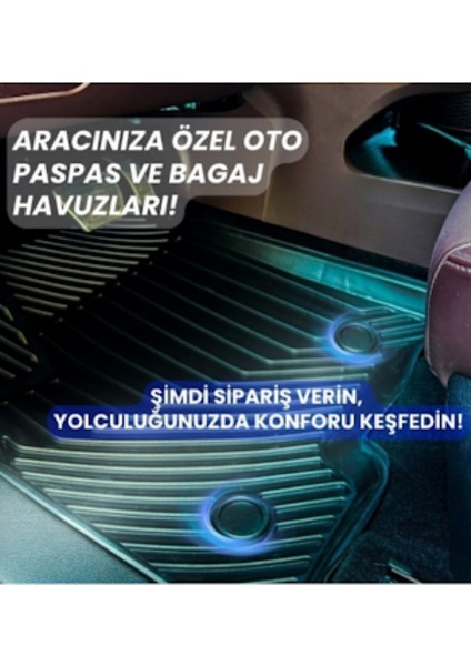 Fiat Fiorino 2007–2019 Benzinli / Dizel 3D Havuzlu Oto Paspas