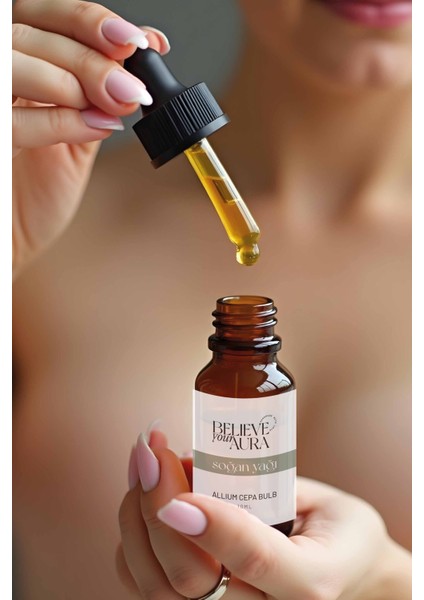 Soğan Yağı - %100 Saf ve Doğal Gözenek Sıkılaştırıcı Onarıcı Cilt ve Saç Bakım Yağı - 10 ml indirimleri