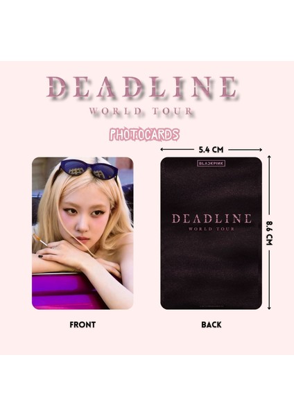 Blacpınk '' World Tour : Deadlıne '' Photocards Set 1 fiyatları