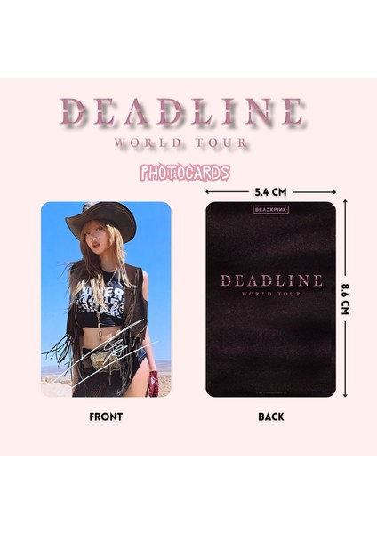 Blacpınk '' World Tour : Deadlıne '' Photocards Set 3 fiyatları