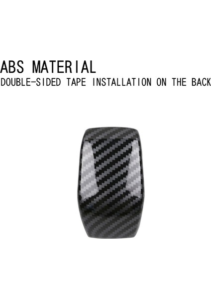 Araba Vites Topuzu Trim Sticker Vites Başlığı Kapağı Karbon Fiber Trim Toyota Grand Highlander 2024 Için (Yurt Dışından) fiyatları