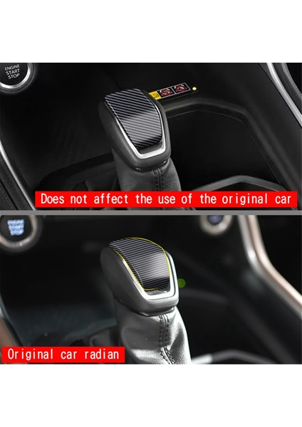 Araba Vites Topuzu Trim Sticker Vites Başlığı Kapağı Karbon Fiber Trim Toyota Grand Highlander 2024 Için (Yurt Dışından) modelleri