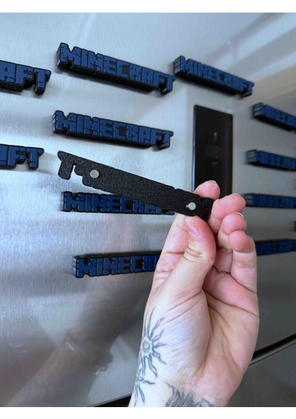 Minecraft Logo Dekoratif Magnet & Biblo fiyatları