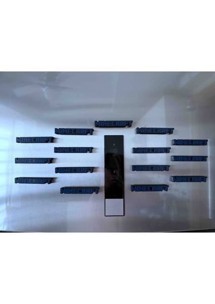 Minecraft Logo Dekoratif Magnet & Biblo modelleri