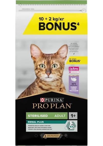 Sterilised Hindili Kısırlaştırılmış Kedi Maması 10+2 Kg